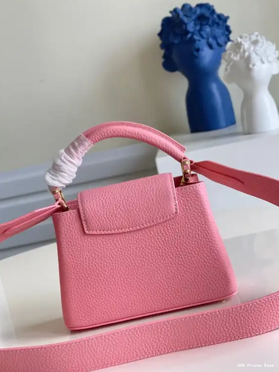 AAA Pruses Bags CAPUCINES MINI VUITTON LOUIS 0619